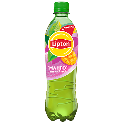 Чай Lipton Ice Tea зеленый Манго 0,5 л в Гриль №1 по цене 145 ₽