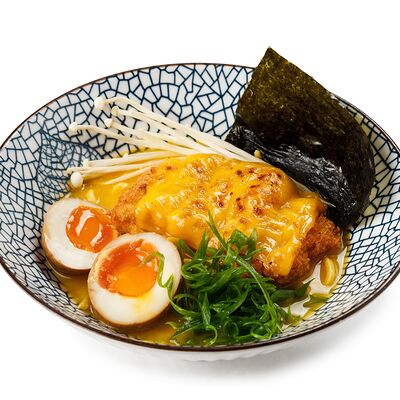 Сырный рамен в Делюсь добром по цене 740 ₽