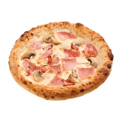 Пицца ветчина грибы бекон 25 см в Суши-Маркет по цене 609 ₽