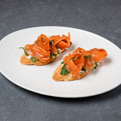 Брускетты с лососем в The 312 по цене 480 ₽