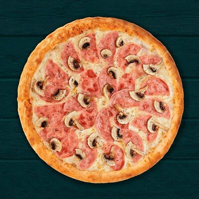 Пицца Грибная с ветчиной 25 см в ЧИИЗ по цене 689 ₽