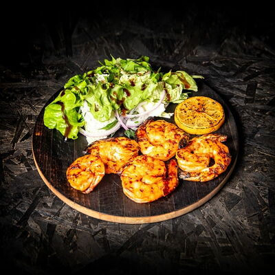 Креветки с лимоном на гриле в KOSTROF по цене 838 ₽