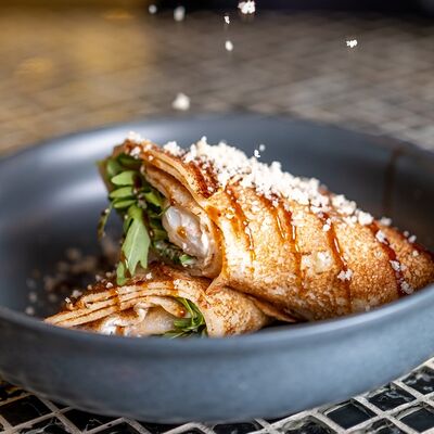 С тигровыми креветкамив Метро Cafe по цене 539 ₽