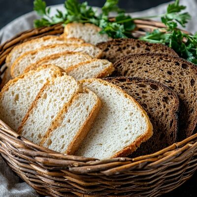 Хлеб в У Вольфовича по цене 10 ₽