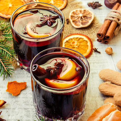 Глинтвейн безалкогольный большой в Трдельник по цене 200 ₽