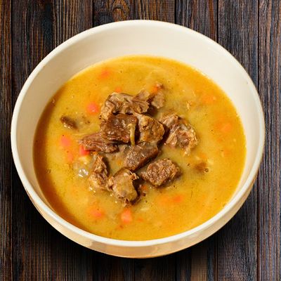 Чорба из теленка* в Сербская кухня 