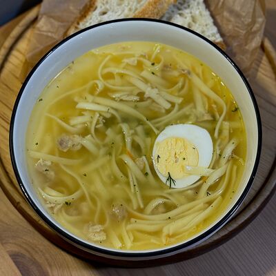 Домашний куриный супчикв Общепит по цене 250 ₽