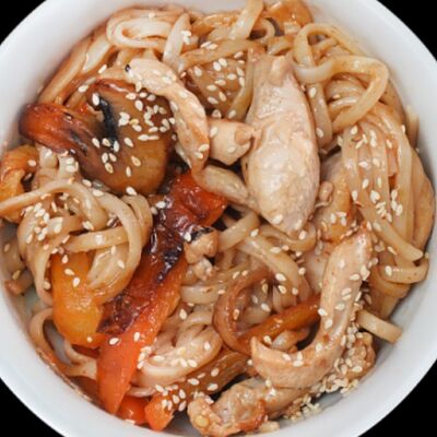 Удон со свининой в Пицца МАФИЯ по цене 430 ₽