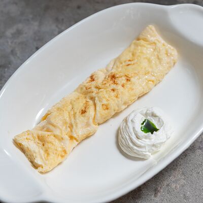 Омлет из 2-х яиц с добавлением сливок в ЗоЗо по цене 155 ₽