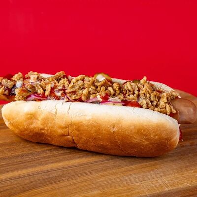 Hot-dog Датский с говядиной в Not Only Shawa по цене 240 ₽