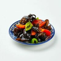 Черные древесные грибы в Ramen Shifu