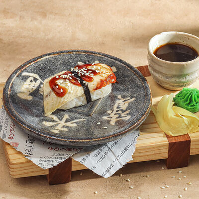 Нигири с угрем в Pikapika по цене 990 ₸