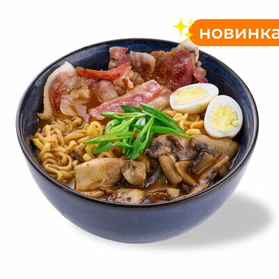 Острый Рамен с беконом в Rolik по цене 388 ₽
