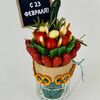 Закуски в кружке с 23 февраля с кренделькамив Дарите красиво по цене 4401
