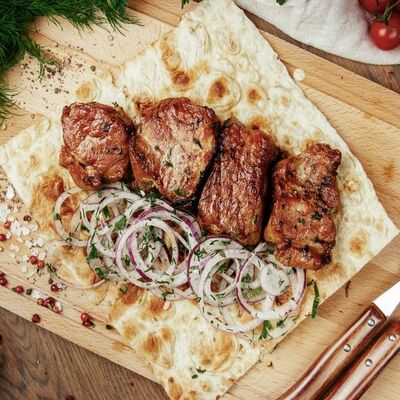 Свиная шея в Shashlik-Mashlik по цене 560 ₽