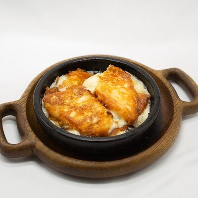 Сулугуни жареный на кеци в Ламазо Грузинская Кухня по цене 630 ₽