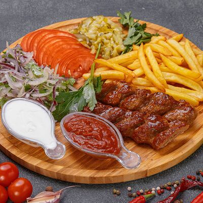 Комбо Люля-кебаб из свинины в Точка гриль по цене 710 ₽