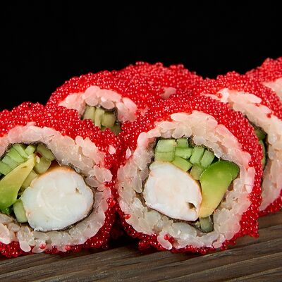 Калифорния с креветкой в Полтора тигра по цене 720