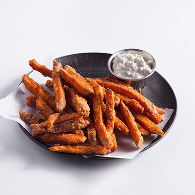 Батат фри с соусом Тар-тар в Союз-центр по цене 525 ₽