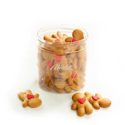 Печенье имбирное в баночке в Медовик по цене 910 ₽