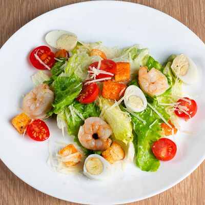 Цезарь с креветкой в Чайханакебаб по цене 629 ₽