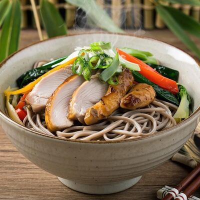 Соба с курицей терияки в Высокий Градус по цене 450 ₽