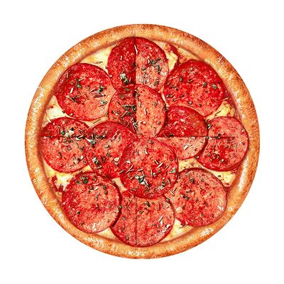 Двойная пепперони 20 см в ЁЁ пицца по цене 466 ₽