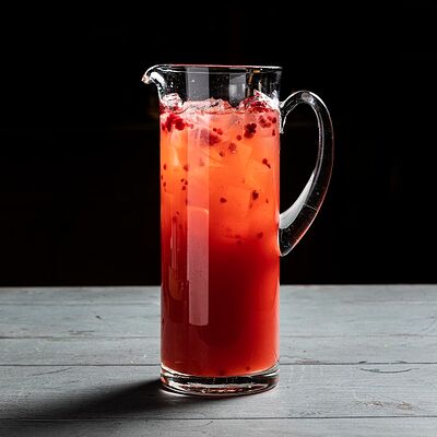 Домашний лимонад Малина-маракуйя в PRO.Хинкали by Novikov по цене 1100 ₽