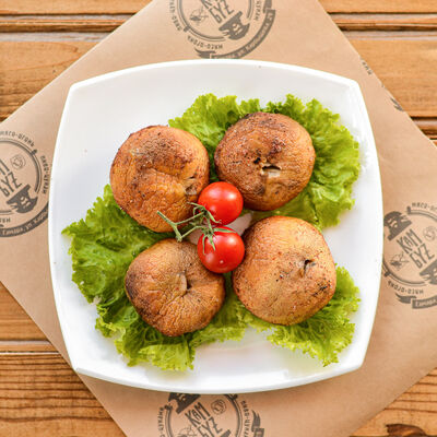 Грибы на гриле в Гриль-бар Камбуz по цене 180 ₽