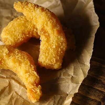 Креветки в панировке S в Место bistroШаверма в кляре по цене 249 ₽