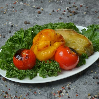 Овощной шашлык в Шашлычный дворик по цене 540 ₽