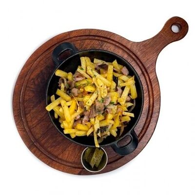 Жареный картофель с грибами в Garage по цене 470 ₽