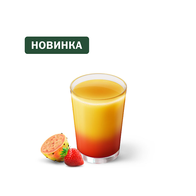 Санрайз Клубника-кактус в Вкусно – и точка по цене 189 ₽