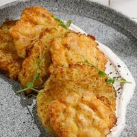 Домашние картофельные драники с куриными оладьями в ЛарисуВаннуХочу