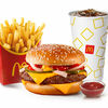 McCombo Роял Чизбургер в McDonald's по цене 2050
