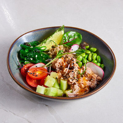 Боул с томленой кетой в Sugar Mama по цене 590 ₽