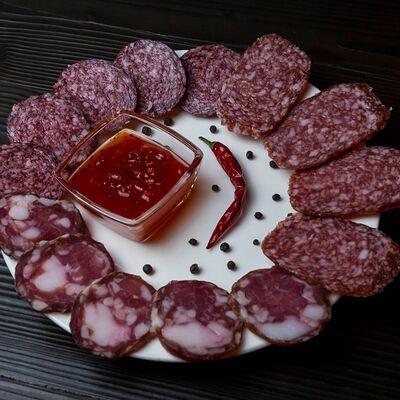 Мясная нарезка в Steak Blues по цене 380 ₽