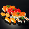 Логотип кафе Sushi & More