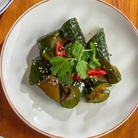 Битые огурцы в BBQ Beer Restaurant