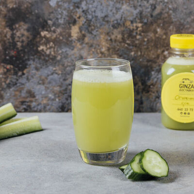 Свежевыжатый огуречный сок в Царь по цене 400 ₽