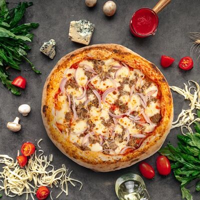 Пицца с фаршем в Наша пицца по цене 4190 ₸