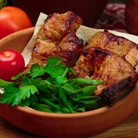 Шашлык из cвинoй шейки в Даридури