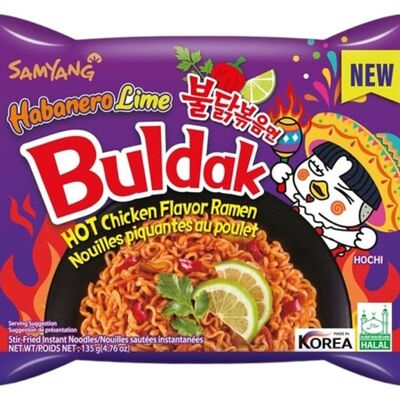 Buldak Samyang c лаймом в Kimchi по цене 320 ₽