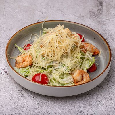 Цезарь с креветками в Афрасиаб по цене 510 ₽