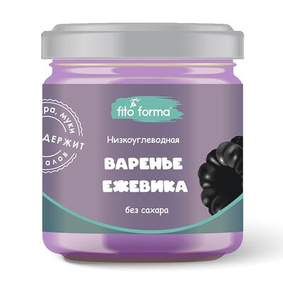 Варенье без сахара Ежевика Fito Formaв Ничего лишнего по цене 363 ₽