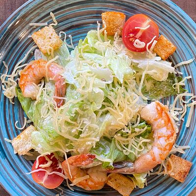 Цезарь с креветками в Чайхана Азия Базар по цене 449