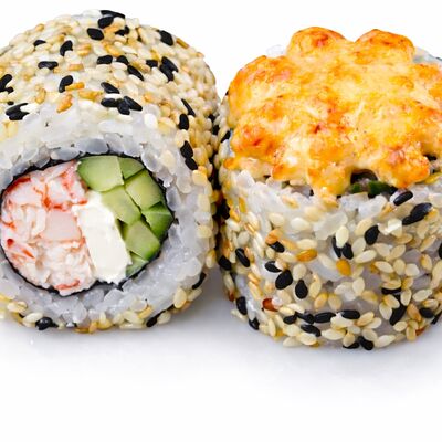 Запечённый с крабом в Bitcoin11k Халяль по цене 469 ₽