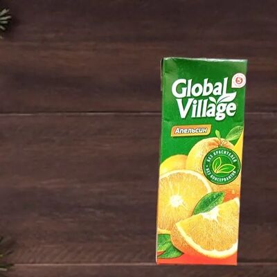 Сок апельсиновый Glodal Village в VIP по цене 100 ₽