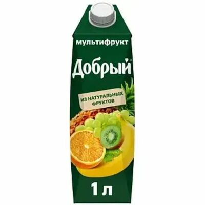 Сок Добрый 1 л Мультифрут в Пиросетия Осетинские пироги по цене 277 ₽