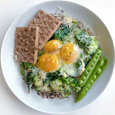 Зелёная шакшука в Ava Restafe по цене 24 р.